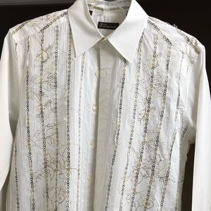 Men’s 7 diamonds fitted shirt